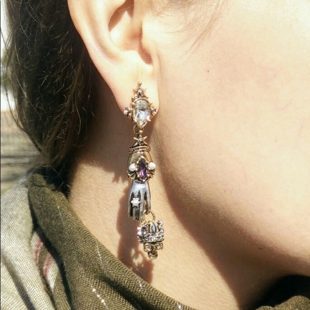 ✨Hand earrings 🖐🏻✨💀💎 - Picture 5 of 7